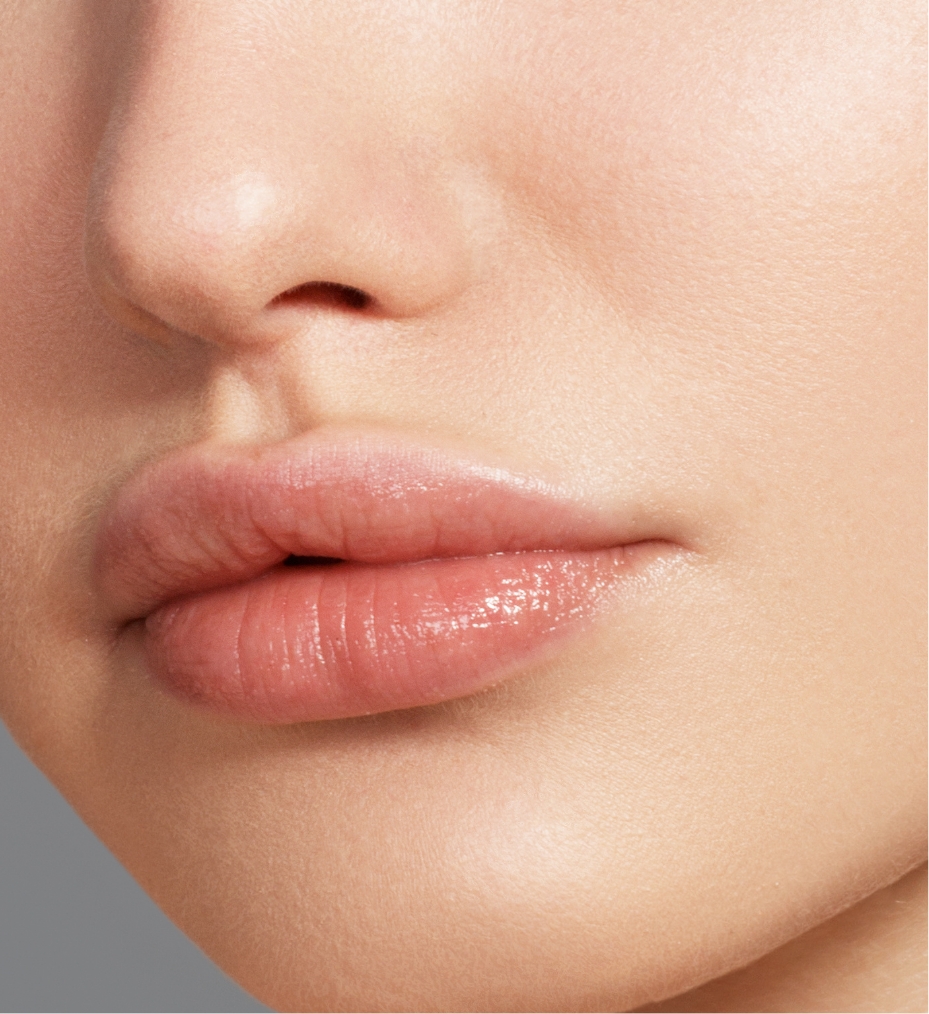 Southern Face and Body lady facing the camera close up of her face with smooth skin