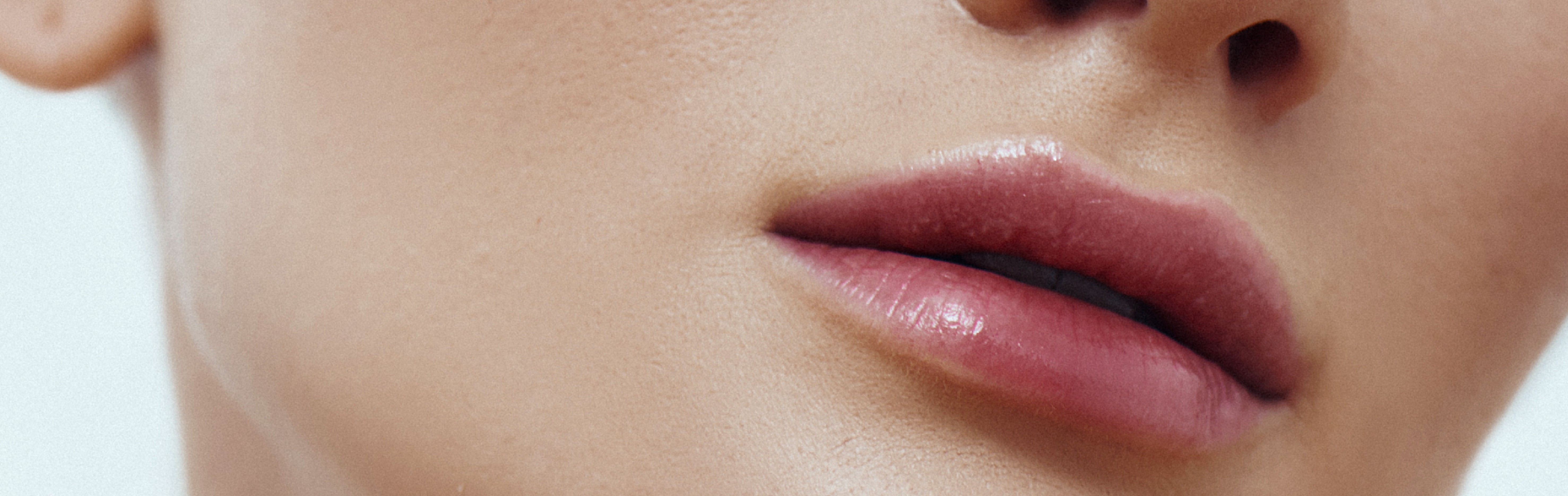 Southern Face and Body lady facing the camera close up of her face with smooth skin